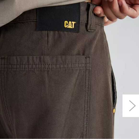 NWT CAT Caterpillar UO Exclusive patched carpenter pants men’s baggy 34 / 32 - Picture 5 of 13
